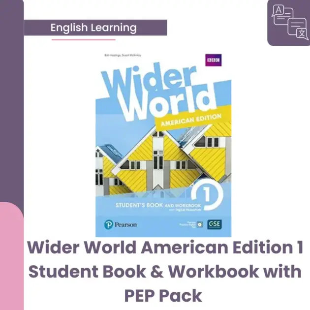 Wider World American Edition 1 Student Book & Workbook with PEP Pack