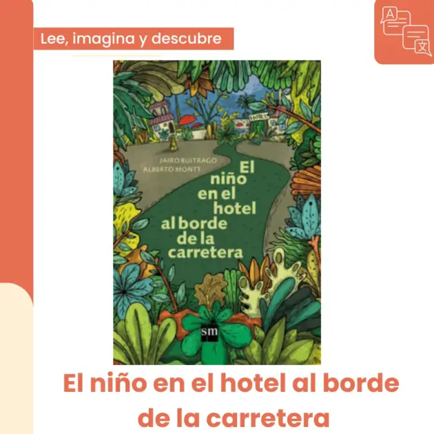 El niño en el hotel al borde de la carretera