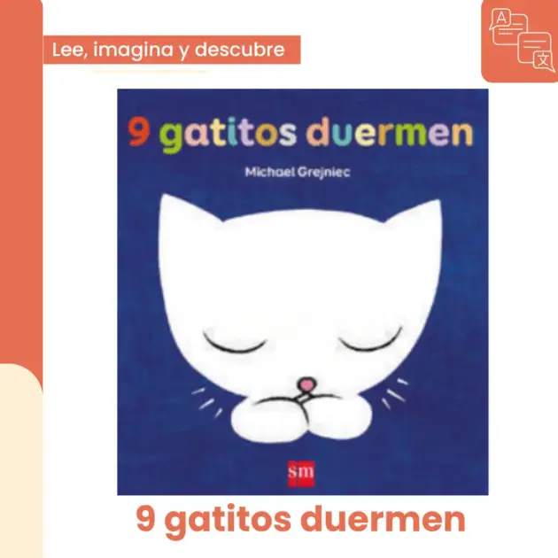 9 gatitos duermen