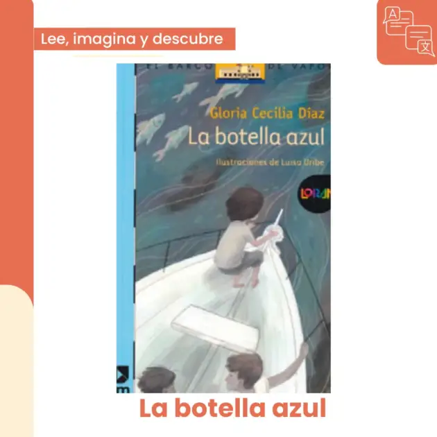 La botella azul