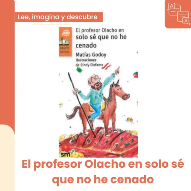 El profesor Olacho en solo sé que no he cenado